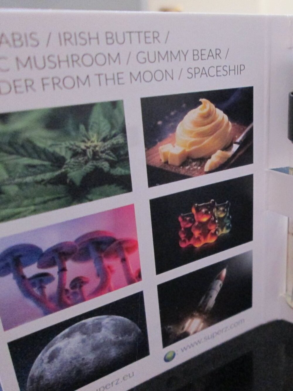 Too much fun Space Cake by Superz SAMPLE new in card